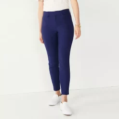 Women's Nine West Slim Ankle Pants -Clothing Sales Store 4549881 Liberty Navy