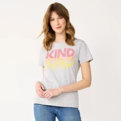 Women's Nine West Crewneck Graphic Tee -Clothing Sales Store 4646703 Kind Fututre
