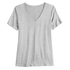 Women's Nine West Essential V-Neck Tee -Clothing Sales Store 4841148 ALT5