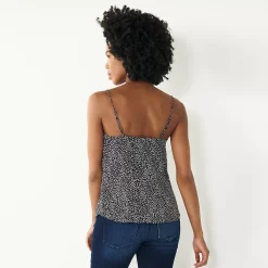 Women's Nine West V-Neck Layering Camisole -Clothing Sales Store 4951519 ALT