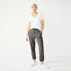 Women's Nine West Elastic-Cuff Relaxed Jogger Pants 19 Women's Nine West Elastic-Cuff Relaxed Jogger Pants -Clothing Sales Store 5028329 Shark Cove
