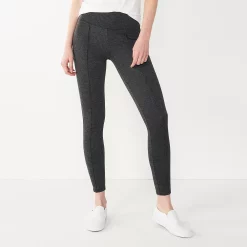 Petite Nine West Seamed Tummy Control Ponte Leggings -Clothing Sales Store 5032426 Gray Menswear