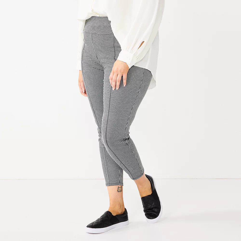 Plus Size Nine West Seamed Tummy-Control Ponte Leggings 13 Plus Size Nine West Seamed Tummy-Control Ponte Leggings - Image 11