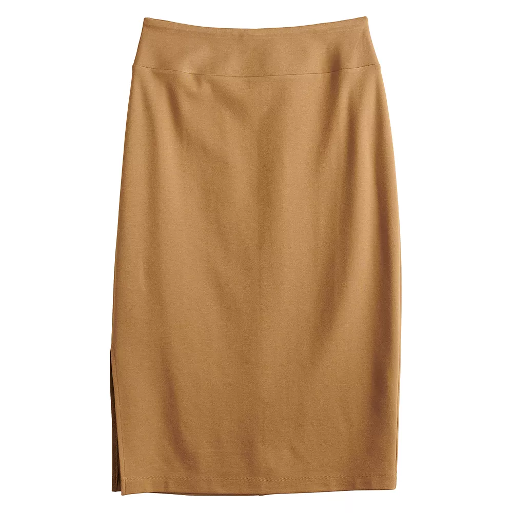 Women's Nine West Pull-On Ponte Pencil Skirt 7 Women's Nine West Pull-On Ponte Pencil Skirt - Image 5