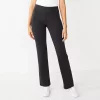 Women's Nine West Tummy-Control Ponte Bootcut Pants -Clothing Sales Store 5078839 Mineral Black