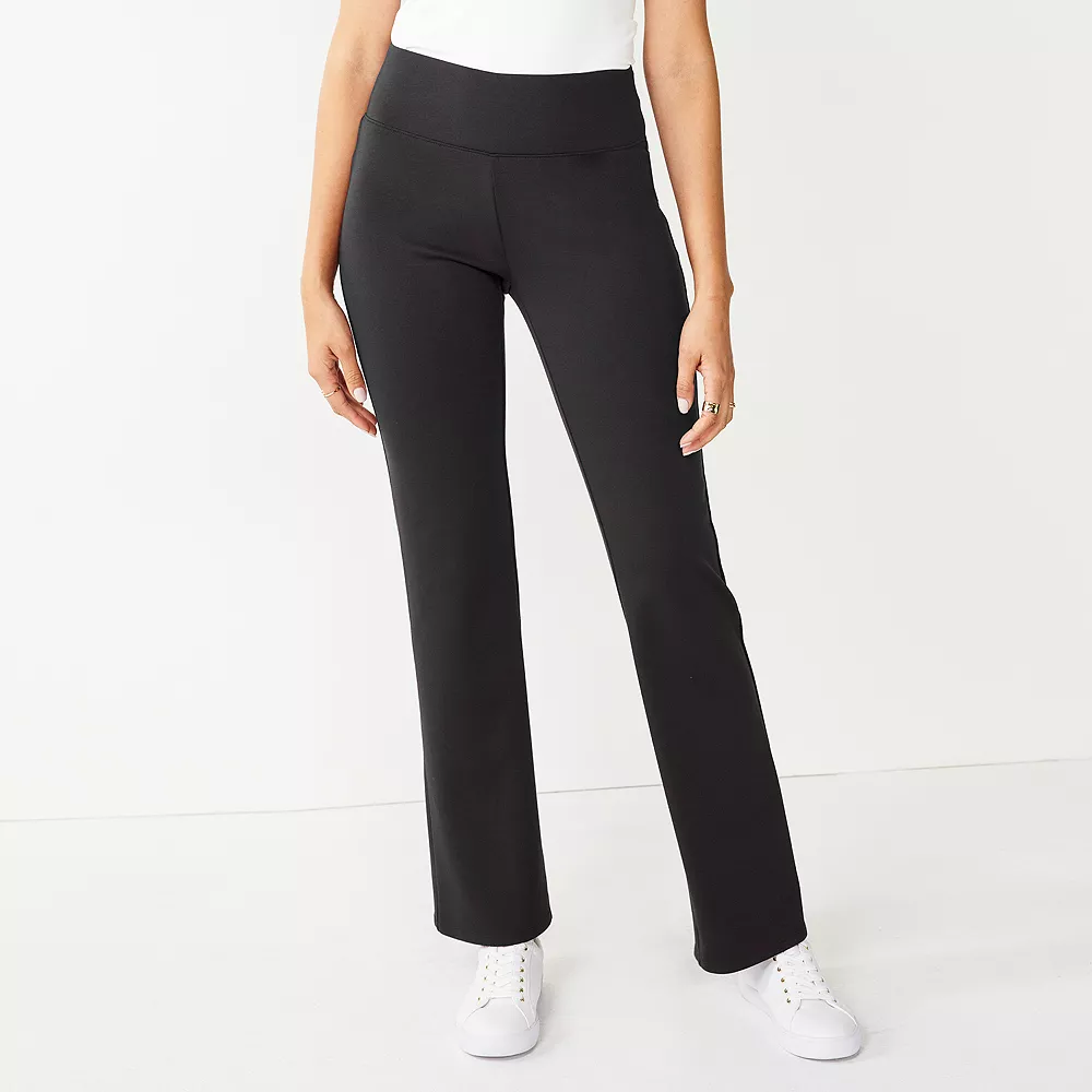 Women's Nine West Tummy-Control Ponte Bootcut Pants 3 Women's Nine West Tummy-Control Ponte Bootcut Pants