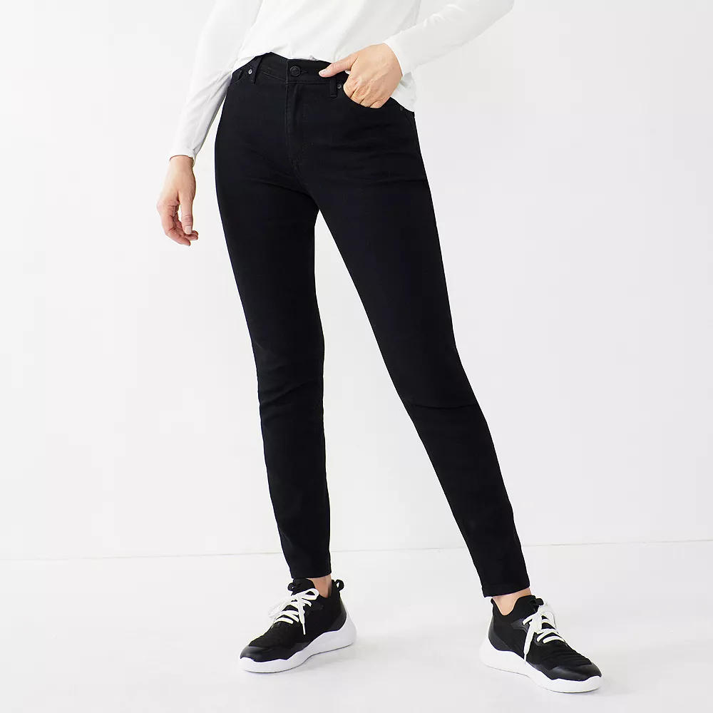 Women's Nine West Curvy Fit High-Waist Skinny Jeans 5 Women's Nine West Curvy Fit High-Waist Skinny Jeans - Image 3