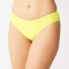 Women's Nine West Scoop Swim Bottoms -Clothing Sales Store 5217110 Lemon Zest