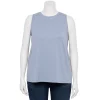 Plus Size Nine West Essential Easy High-Neck Tank -Clothing Sales Store 5234070 Kelly Lavender