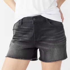 Women's Nine West Slimming Pocket Shorts -Clothing Sales Store 5242666 Medium Black