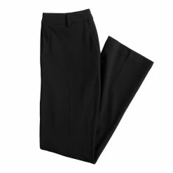 Women's Nine West Curvy Magic Waist Barely Bootcut Dress Pants -Clothing Sales Store 5500437 ALT5