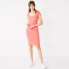 Women's Nine West Cutout Bodycon Dress -Clothing Sales Store 5521602 Cruz Coral
