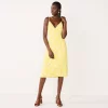 Women's Nine West Strappy Wrap Midi Dress