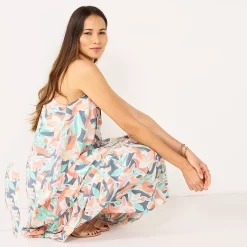 Women's Nine West Tiered Peasant Maxi Dress -Clothing Sales Store 5531866 Plumeria Teal