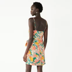 Women's Nine West Side-Tie Faux Wrap Mini Dress -Clothing Sales Store 5532368 ALT