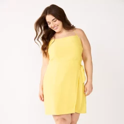 Plus Size Nine West Gathered Side-Tie Sheath Dress 11 Plus Size Nine West Gathered Side-Tie Sheath Dress -Clothing Sales Store 5547073 Fury Gold