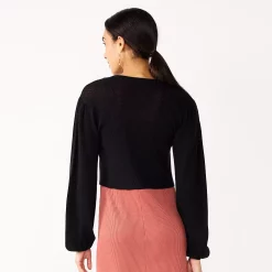 Women's Nine West Balloon Sleeve Open Front Cardigan 10 Women's Nine West Balloon Sleeve Open Front Cardigan -Clothing Sales Store 5567306 ALT