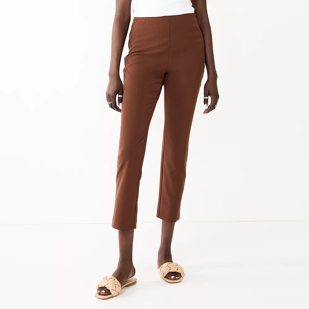 Petite Nine West Side Zip High-Waisted Skinny Ankle Pants 7 Petite Nine West Side Zip High-Waisted Skinny Ankle Pants - Image 5
