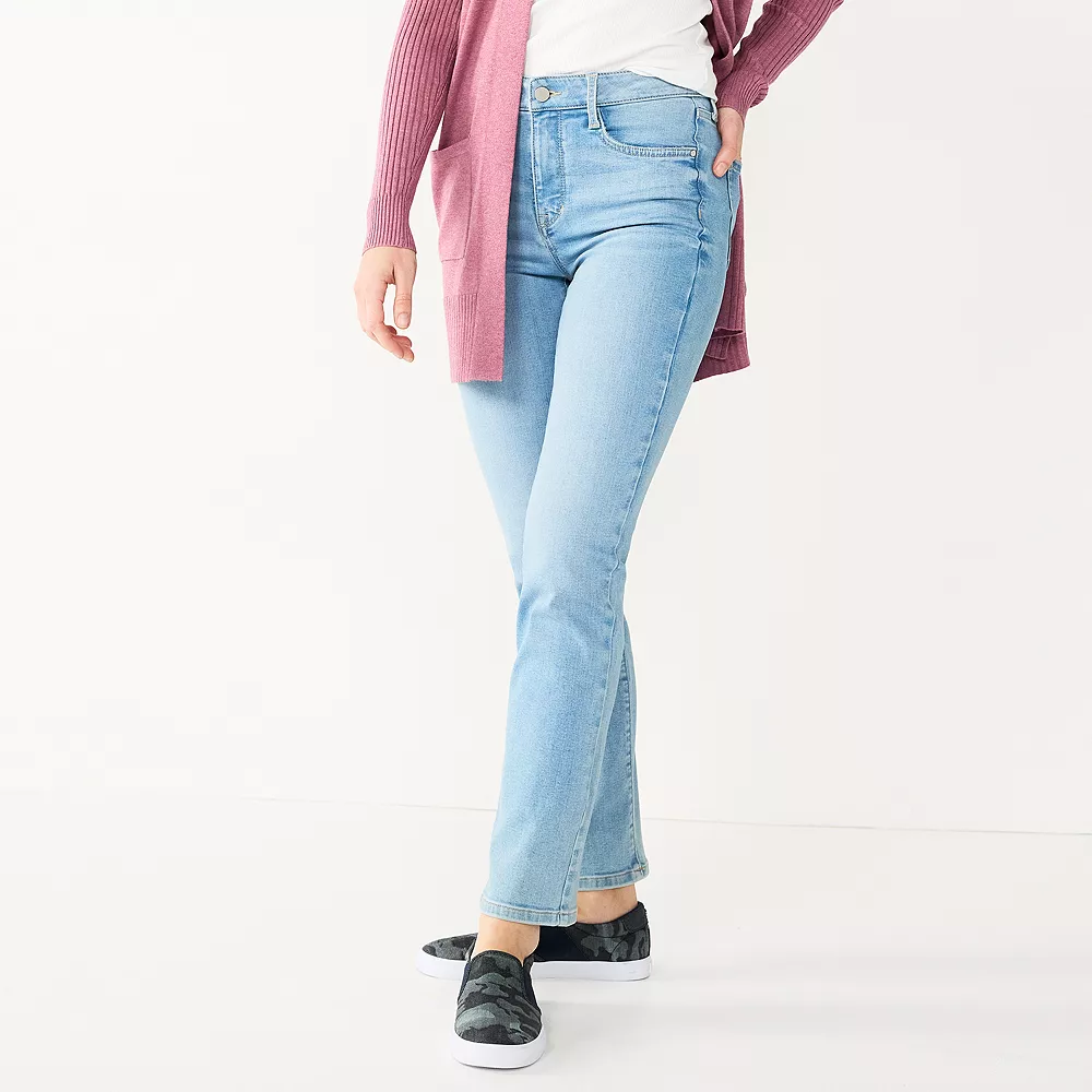 Women's Nine West Slimming Straight Jeans 3 Women's Nine West Slimming Straight Jeans