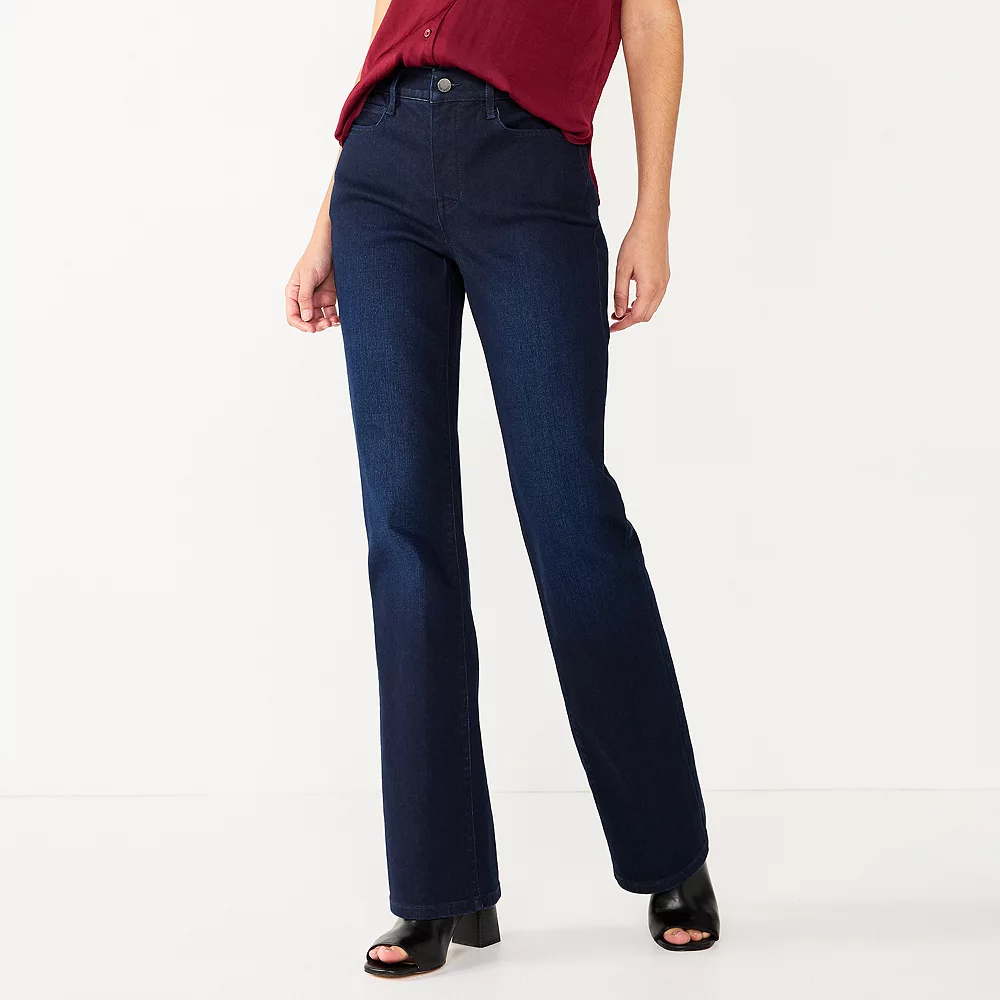 Women's Nine West Curvy Slimming Bootcut Jeans 4 Women's Nine West Curvy Slimming Bootcut Jeans - Image 2