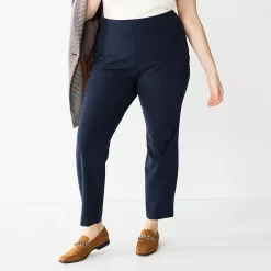 Plus Size Nine West Side Zip High-Waisted Skinny Ankle Pants 12 Plus Size Nine West Side Zip High-Waisted Skinny Ankle Pants -Clothing Sales Store 5574029 Sky Captain