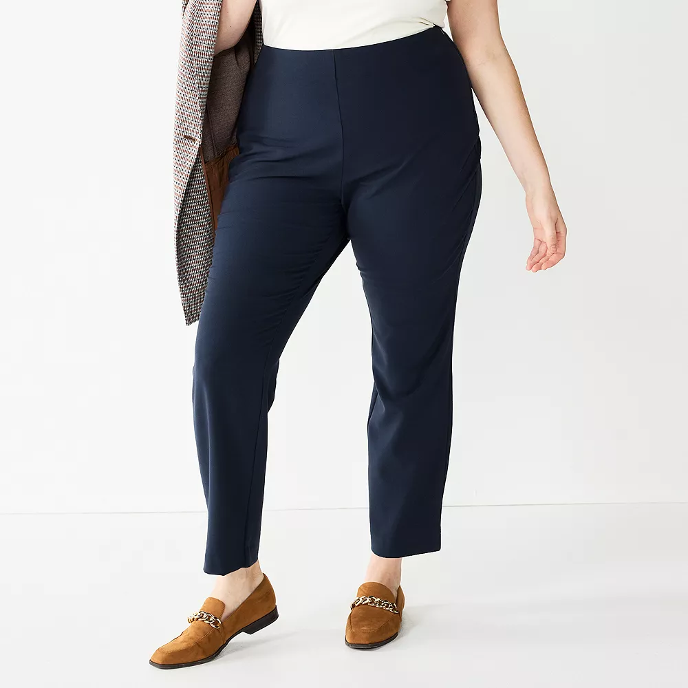 Plus Size Nine West Side Zip High-Waisted Skinny Ankle Pants 5 Plus Size Nine West Side Zip High-Waisted Skinny Ankle Pants - Image 3