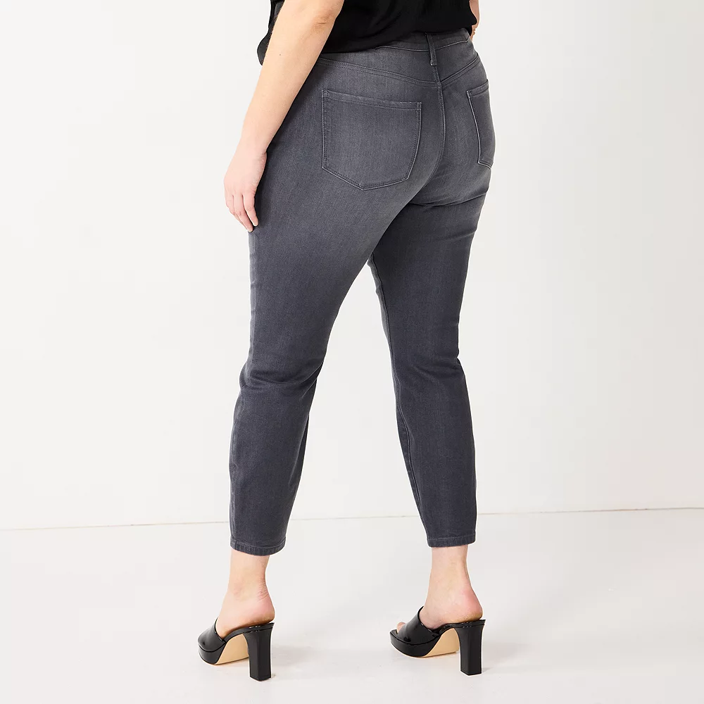 Plus Size Nine West Slimming Skinny Jeans 8 Plus Size Nine West Slimming Skinny Jeans - Image 6