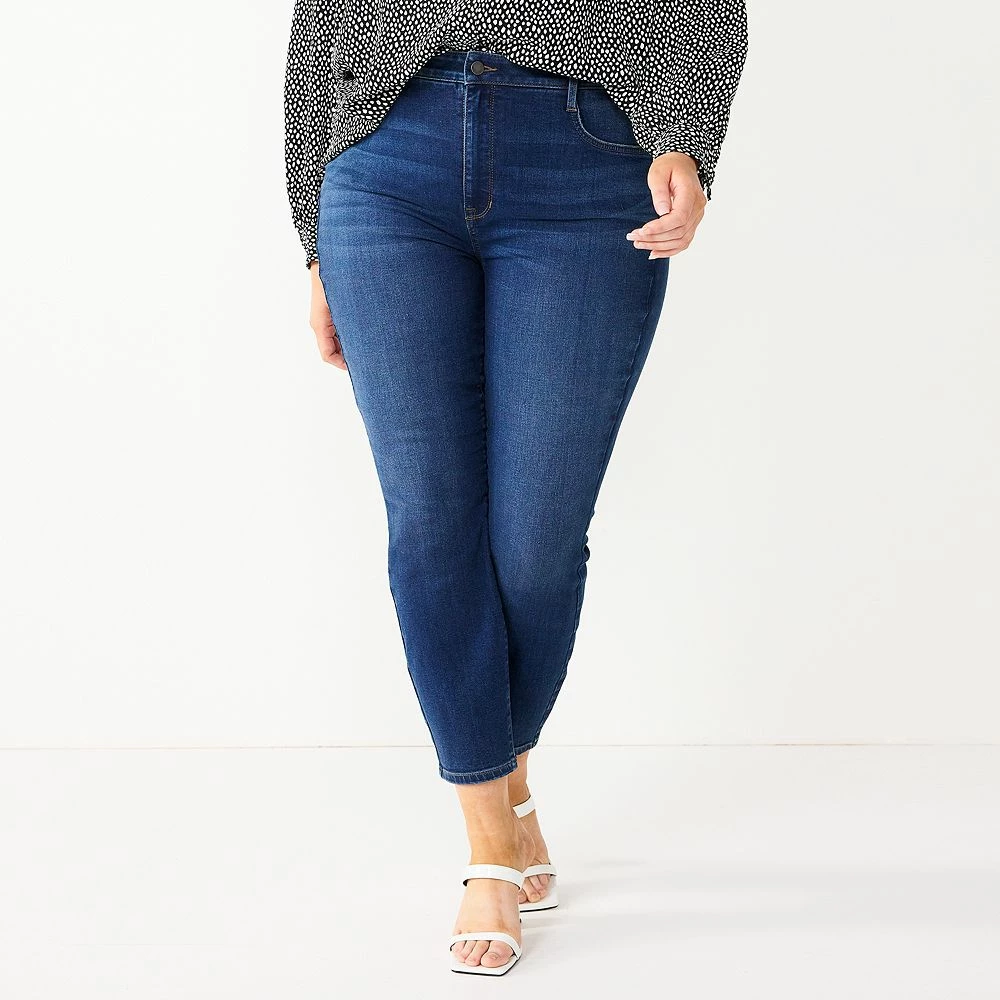 Plus Size Nine West Slimming Skinny Jeans 3 Plus Size Nine West Slimming Skinny Jeans