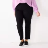 Plus Size Nine West Slimming Straight-Leg Jeans -Clothing Sales Store 5576082 Black