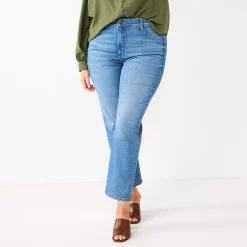 Plus Size Nine West Slimming Straight-Leg Jeans -Clothing Sales Store 5576082 Medium Dark