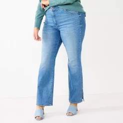 Plus Size Nine West Slimming Bootcut Jeans 10 Plus Size Nine West Slimming Bootcut Jeans -Clothing Sales Store 5576107 Medium