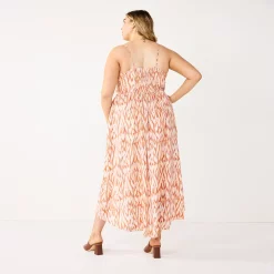 Plus Size Nine West Twist-Front High-Low Midi Dress -Clothing Sales Store 5578131 ALT