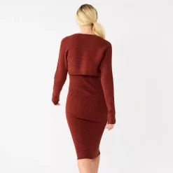 Women's Nine West Short Bolero Cardigan -Clothing Sales Store 5651506 ALT