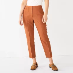 Women's Nine West High-Waisted Tapered Pants