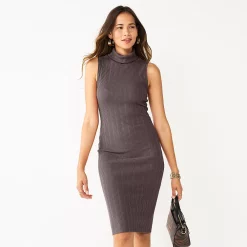 Women's Nine West Turtleneck Bodycon Dress -Clothing Sales Store 5662329 Shark Cove