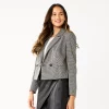Women's Nine West Cropped Blazer 1 Women's Nine West Cropped Blazer -Clothing Sales Store 5676376