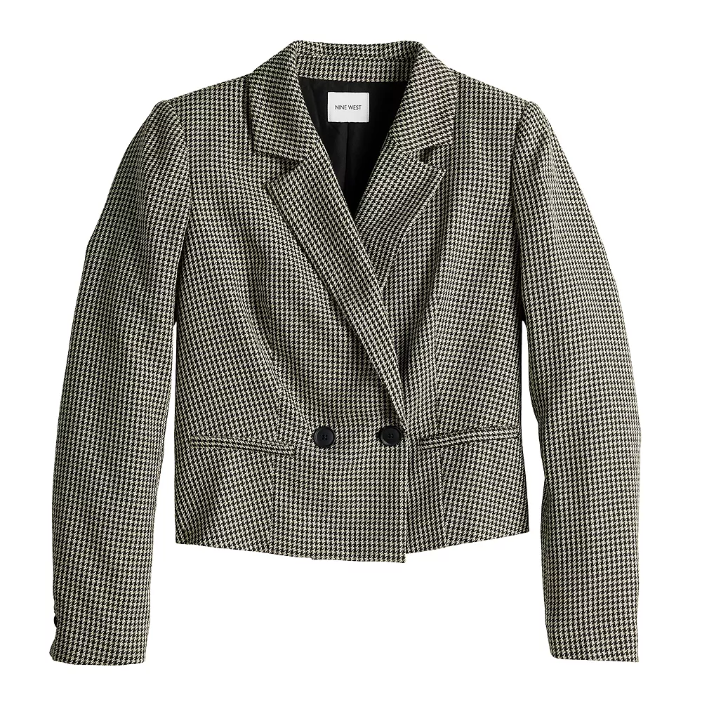Women's Nine West Cropped Blazer 5 Women's Nine West Cropped Blazer - Image 3