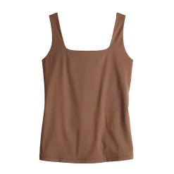 Women's Nine West Sculpt Squareneck Tank 29 Women's Nine West Sculpt Squareneck Tank -Clothing Sales Store 5685034 ALT5