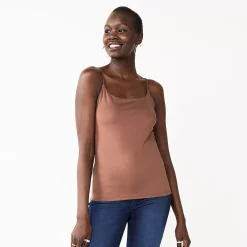 Women's Nine West Sculpt Cami -Clothing Sales Store 5685120 Amythest Raisin