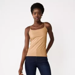 Women's Nine West Sculpt Cami -Clothing Sales Store 5685120 Beda Tan