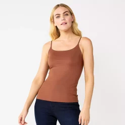 Women's Nine West Sculpt Cami -Clothing Sales Store 5685120 Mocha Frosting