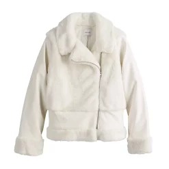 Women's Nine West Faux-Fur Faux-Leather Moto Jacket 7 Women's Nine West Faux-Fur Faux-Leather Moto Jacket -Clothing Sales Store 5685792 ALT5