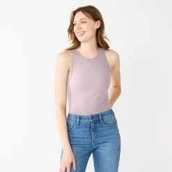 Women's Nine West Sculpt High Neck Bodysuit -Clothing Sales Store 5685898 Lilac Bellflower