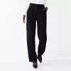 Women's Nine West High-Waisted Wide-Leg Trouser Pants -Clothing Sales Store 5692304 Mineral Black