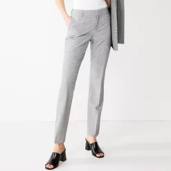 Petite Nine West Magic Waist Barely Bootcut Pants -Clothing Sales Store 5694025 Heather Gray