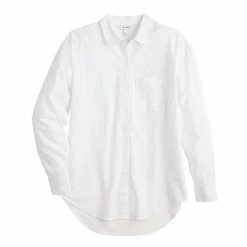 Women's Nine West Oversized Long Sleeve Shirt -Clothing Sales Store 5697324 ALT5