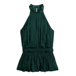 Women's Nine West Sleeveless Pleated Peplum Top -Clothing Sales Store 5699803 ALT5