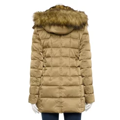 Women's Nine West Faux-Fur Hood Puffer Jacket 10 Women's Nine West Faux-Fur Hood Puffer Jacket -Clothing Sales Store 5725591 ALT