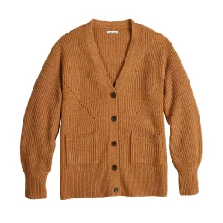 Women's Nine West Drop Shoulder Blouson Sleeve Cardigan -Clothing Sales Store 5765002 ALT5