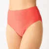Women's Nine West High-Waisted Solid Swim Bottom 2 Women's Nine West High-Waisted Solid Swim Bottom -Clothing Sales Store 5807664 Grapefruit